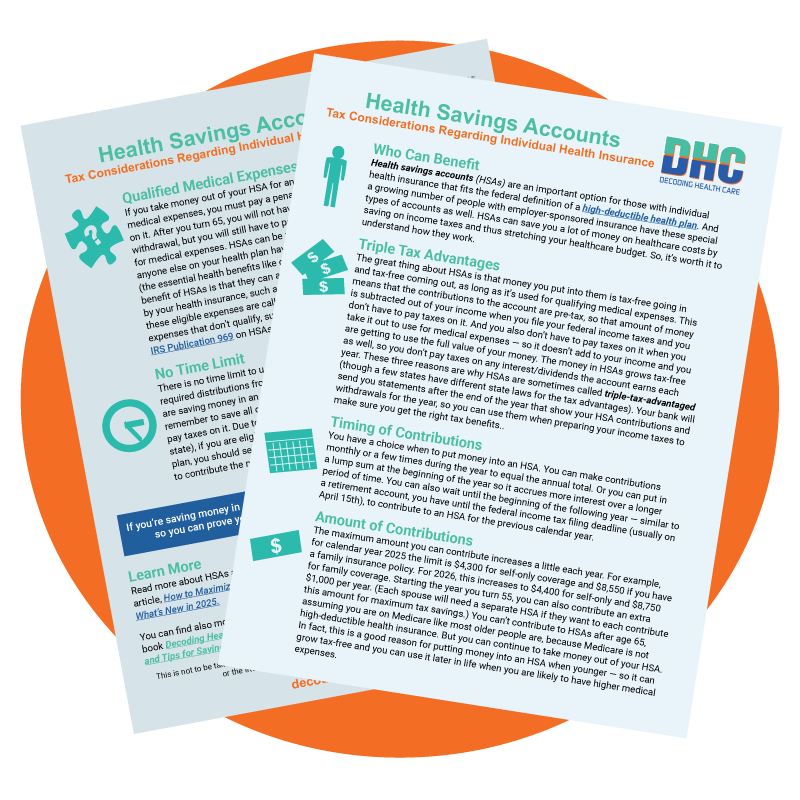 Health Savings Account (HSA) Cheatsheet preview