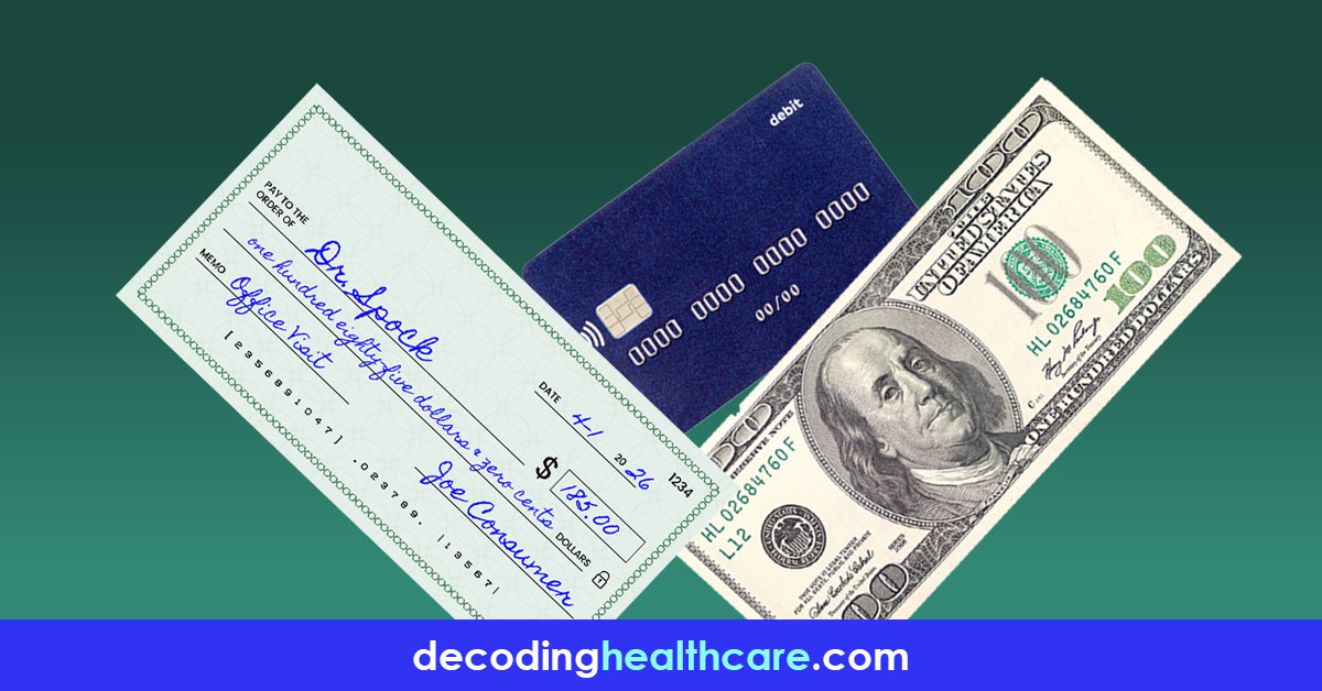 options for paying out-of-pocket